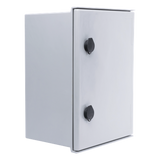Gabinete de Poliéster / IP65 / 300 x 400 x 200 mm / Carga 30 kg / Placa Trasera Incluida / Cerradura con Llave