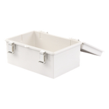 Gabinete de Protección IP / ABS Intemperie / IP66 / 300 x 300 x 180 mm / Cierre Inoxidable / Opción Candado 5 mm