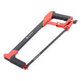 Arco de Segueta / Aluminio Ligero / 12 pulgadas (30.5 cm) / Tensión Ajustable / Mango Ergonómico / Incluye 1 Hoja