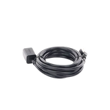 Cable de Extensión Cat6 RJ45 F/UTP / Macho a Hembra / 2m / Método de conexión 568B / Velocidad de transmisión 1000Mbps / Ancho de banda del canal 250MHz / Caja de Cobre / Negro
