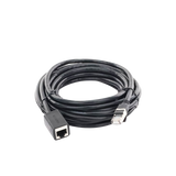 Cable de Extensión Cat6 RJ45 F/UTP / Macho a Hembra / 5m / Método de conexión 568B / Velocidad de transmisión 1000Mbps / Ancho de banda del canal 250MHz /Caja de Cobre / Negro