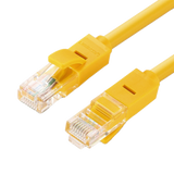 Cable UTP Ethernet Cat 6  Color Amarillo 5 Metros