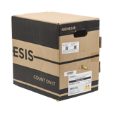 Bobina de Cable de 305 Metros UTP Cat6 Riser / Color Amarillo / UL, CMR, Probado a 350 Mhz / Para Aplicaciones de CCTV, Redes de Datos, IP megapixel, Control RS485