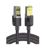Cable Ethernet Cat7 CLASSâ… F/FTP Redondo con Malla de Nylon 1 Metro