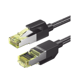 Cable Ethernet Cat7 CLASSâ… F/FTP Redondo con Malla de Nylon 3 Metros