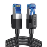 Cable Ethernet Cat8 CLASSâ… F/FTP Redondo con Malla de Nylon 5 Metros