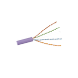 Bobina de Cable U/UTP de 4 pares, Z-MAX, Cat6A, Soporte de Aplicaciones 10GBase-T, LS0H, Color Violeta, 305m