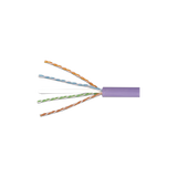 Bobina de Cable UTP Reelex, de 4 pares, Alto Desempeño Cat6, LS0H (Bajo humo, cero halógenos), Color Violeta, 23 AWG, 305m