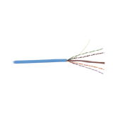 Bobina de Cable UTP Cat6, 23 AWG de 4 Pares, Alto Desempeño, PVC (CMR), 305m Reelex® (Color: Azul)