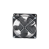 Ventilador Axial Compacto, de 4 Pulgadas, 49 CFM, 115 Vca, De Acero, Color Negro