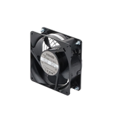 Ventilador Axial Compacto, de 4 Pulgadas, 49 CFM, 115 Vca, De Acero, Color Negro