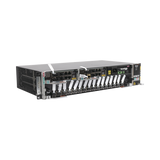 OLT Carrier Class Modular GPON, 2 Ranuras, Incluye 1 Tarjeta GPOA de 16 puertos GPON, 1 Fuente de CA, 2 UR, Gestión por UNM2000, CLI, (Incluye Instalación de Software UNM2000)