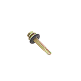 Tornillo Punta Broca Sello Montado 6.5 X 38 mm (1/4" X 1 1/2") Caj. C/100pz.