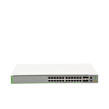 (GS980MX/28) Switch Stack L3, 24 puertos 10/100/1000-T, 4 Puertos SFP+ 10G, Fuente de poder fija