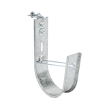 Soporte (Gancho) tipo J-Hook, hasta 115 cables Cat6, ideal para soportar cableado en los espacios de manipulación al aire, Para instalación en interior