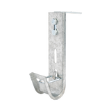 Soporte (Gancho) tipo J-Hook, hasta 7 cables Cat6, ideal para soportar cableado en los espacios de manipulación al aire, Para instalación en interior
