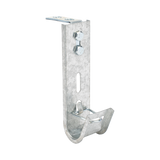 Soporte (Gancho) tipo J-Hook, hasta 7 cables Cat6, ideal para soportar cableado en los espacios de manipulación al aire, Para instalación en interior