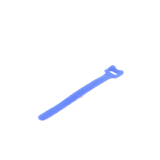 Cincho de contacto,  color azul, 150 x 12mm (20pzs) (4300-02005)
