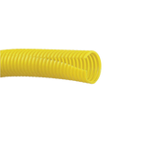 Tubo Corrugado Abierto para Protección de Cables, 1.50in (38.1 mm) de Diámetro, 152.4 m de Largo, Color Amarillo