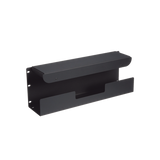Accesorio Pasacables Para Rack Estándar de 19 in, 4 UR, Capacidad de 260 Cables Cat6, 4.5 in de Profundidad, Color Negro