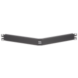 Tapa Ciega Para Rack Estándar de 19in, Angulado, de Acero, 1UR, Color Negro