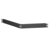 Tapa Ciega Para Rack Estándar de 19in, Angulado, de Acero, 1UR, Color Negro