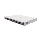(CRS354-48G-4S+2Q+RM) Cloud Router Switch 48 puertos Gigabit Ethernet, 4 puertos SFP+ 10G, 2 puertos QSFP+ 40G, Montaje en Rack