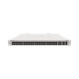 (CRS354-48G-4S+2Q+RM) Cloud Router Switch 48 puertos Gigabit Ethernet, 4 puertos SFP+ 10G, 2 puertos QSFP+ 40G, Montaje en Rack