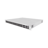 Cloud Router Switch 48 puertos PoE 802.3af/at Gigabit, 4 puertos SFP+ 10G, 2 puertos QSFP+ 40G, Montaje en Rack