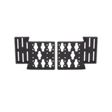 Kit de Soportes Para Instalación de PDUs Verticales, en Racks de 4 Postes de Panduit, Color Negro