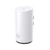 Router Inalámbrico MESH Exterior para Hogar / Doble Banda Wi-Fi 6 AX3000 Mbps / 2 Puerto Gigabit WAN/LAN / Puertos PoE 802.3 af/at Entrada / 2 Antenas Internas / Protección IP65 / Administración Mediante la App Deco (iOS, Android)