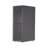 Gabinete Net-Verse para Centros de Datos, 42UR, 600mm de Ancho, 1000mm de Profundidad, Fabricado en Acero, Color Negro