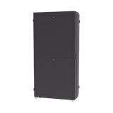 Gabinete Net-Verse para Centros de Datos, 45UR, 600mm de Ancho, 1200mm de Profundidad, Fabricado en Acero, Color Negro
