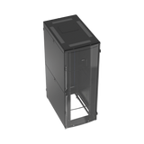 Gabinete Net-Verse para Centros de Datos, 45UR, 800mm de Ancho, 1200mm de Profundidad, Fabricado en Acero, Color Negro