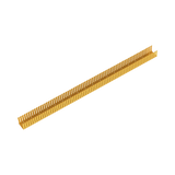 Canaleta Ranurada de PVC sin Tapa, Fiber-Duct™, 4 in de Ancho, 4 in de Alto y 1828.8 mm de Largo, Color Amarillo