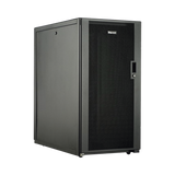 Gabinete Profesional de Telecomunicaciones, de Piso, 24 UR, 600 mm de Ancho y 1070 mm de Profundidad, Color Negro