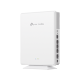 Punto de Acceso GPON Omada / WiFi 6 AX1800 / 1 puerto GPON / 1 Puerto FXS / 4 Puertos 10/100/1000 RJ45 / Wi-Fi 6 AX1800 / Mesh Omada / Configuración por Controlador o Stand-Alone / Para Montaje en Escritorio-Pared