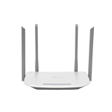 Router Inalámbrico ISP doble banda AC, 2.4 GHz y 5 GHz Hasta 1167 Mbps, 4 antenas externas omnidireccional, 3 Puertos LAN 10/100/1000 Mbps, 1 Puerto WAN 10/100/1000 Mbps