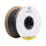 Carrete de Fibra Óptica Monomodo con conectores LC-LC Duplex, Reforzada con Kevlar, de 150 metros, Para instalaciones subterráneas por tubería