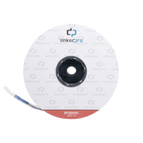 Carrete de Fibra Óptica Monomodo con Conectores SC-SC Duplex, Reforzada con Kevlar, de 200 metros, Para instalaciones subterráneas por tubería