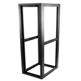 Rack Estándar 19" de 4 Postes, Acero, 45 Unidades, Profundidad Ajustable.