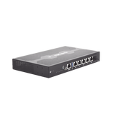 EdgeRouter 6 PoE pasivo 24 V, con 5 puertos 10/100/1000 Mbps + 1 puerto SFP, con funciones avanzadas de ruteo