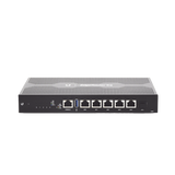 EdgeRouter 6 PoE pasivo 24 V, con 5 puertos 10/100/1000 Mbps + 1 puerto SFP, con funciones avanzadas de ruteo