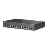 Router Omada VPN / SDN Multi-WAN Gigabit / 2 Puertos WAN/LAN RJ45 2.5 Gigabit / 8 Puertos WAN/LAN RJ45 Gigabit / 2 Puertos WAN/LAN SFP Gigabit / 1,000,000 Sesiones Concurrentes / Administración Centralizada Omada o Stand-Alone