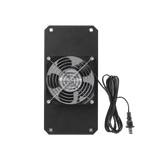 Kit de Ventilador, para Instalación en Gabinetes AccessPlus de Hoffman, de 115 Vca, 100 CFM, De Aluminio, Color Negro