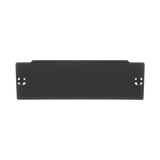 Placa Ciega FAP, Para Reservar Espacio de Uso Futuro en Paneles de Fibra Óptica, Color Negro