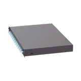 Distribuidor de Fibra Óptica, Con 12 Conectores LC Duplex (24 Fibras), Para Fibra Multimodo OM3/OM4, 1 UR