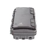 Caja de Distribución de Fibra Óptica para 24 Empalmes, con 8 acopladores SC/APC simplex, Exterior IP65, Color Negro