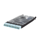 Cassette HD Flex™ Con 6 Puertos LC Duplex (12 Fibras), Para Fibra Multimodo OM3, Color Azul