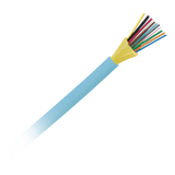 Cable de Fibra Óptica de 12 hilos, Multimodo OM4 50/125 Optimizada, Interior, Tight Buffer 900um, No Conductiva (Dieléctrica), OFNP (Plenum), Precio Por Metro